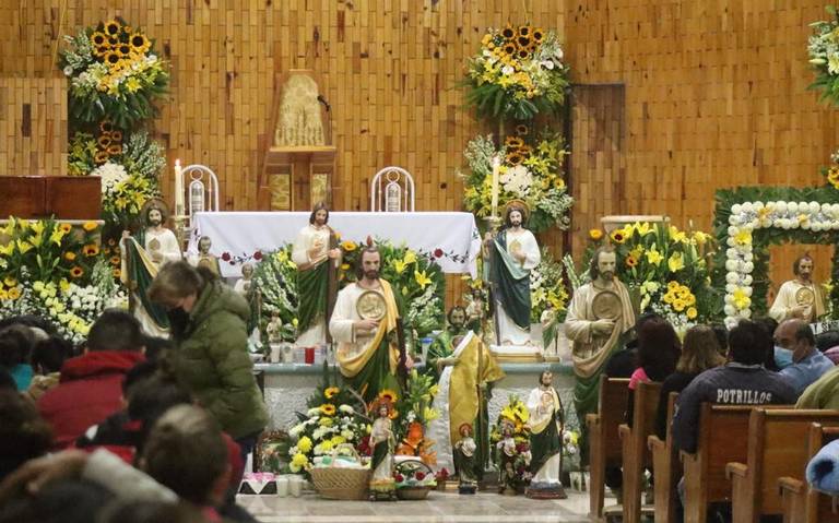 Celebran en a San Judas Tadeo en Pachuca - El Sol de Hidalgo | Noticias  Locales, Policiacas, sobre México, Hidalgo y el Mundo