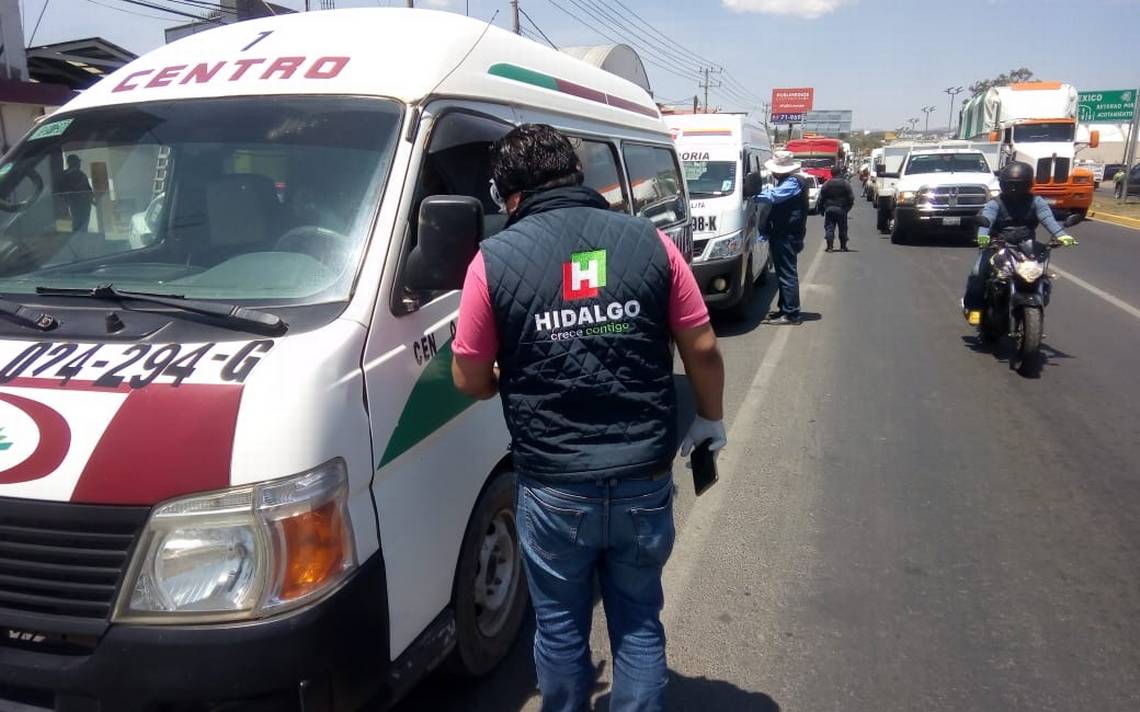 A medio cupo unidades de transporte público - Noticias Locales, Policiacas, sobre México y el Mundo | El Sol de Hidalgo | Hidalgo